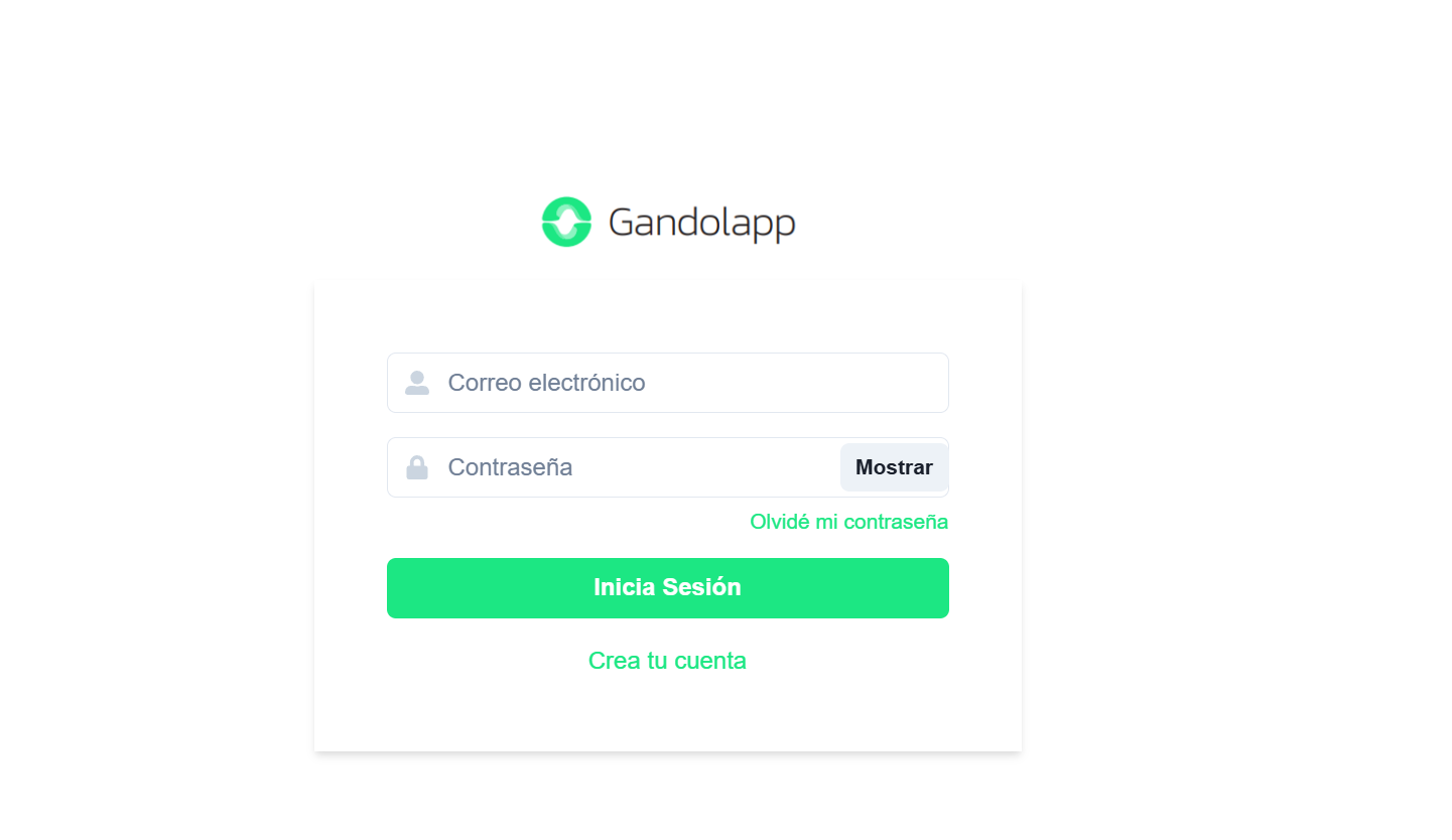 Gandolapp Alt Dashboard