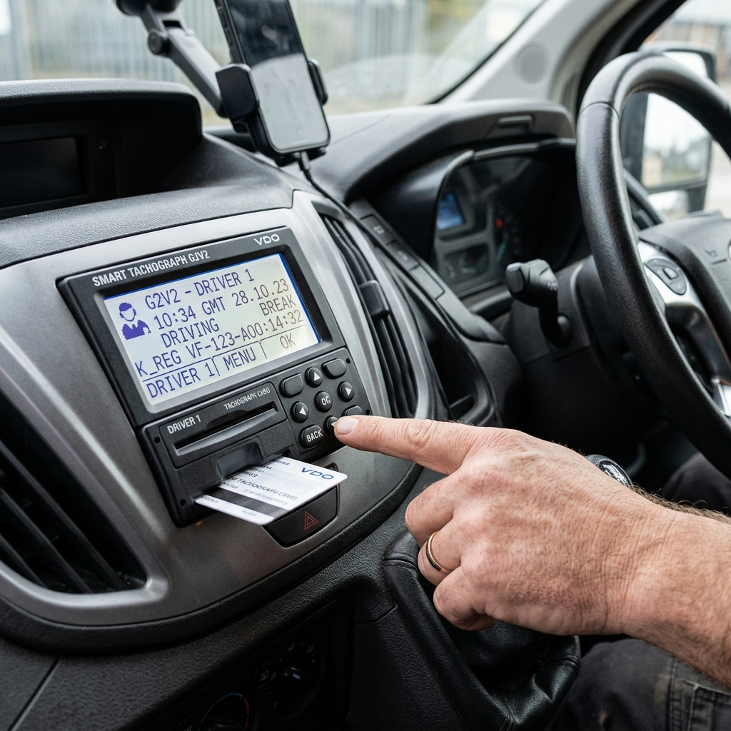 EU Mandates Smart Tachographs (G2V2) for Light Commercial Vehicles by July 2026