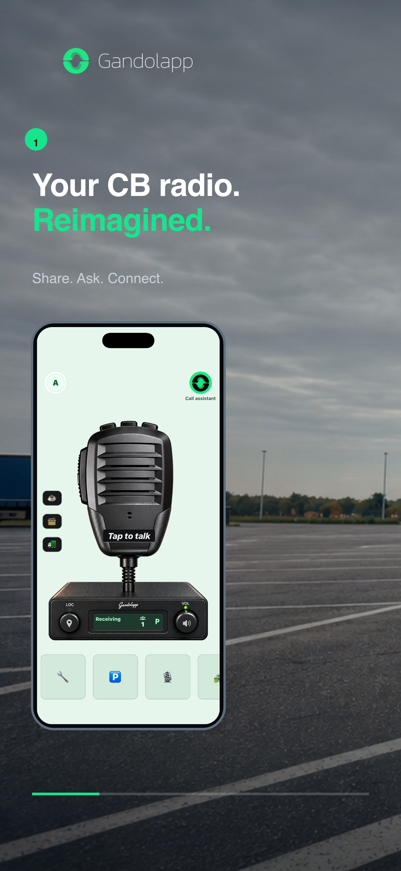 Your CB Radio. Reimagined. - Share. Ask. Connect.