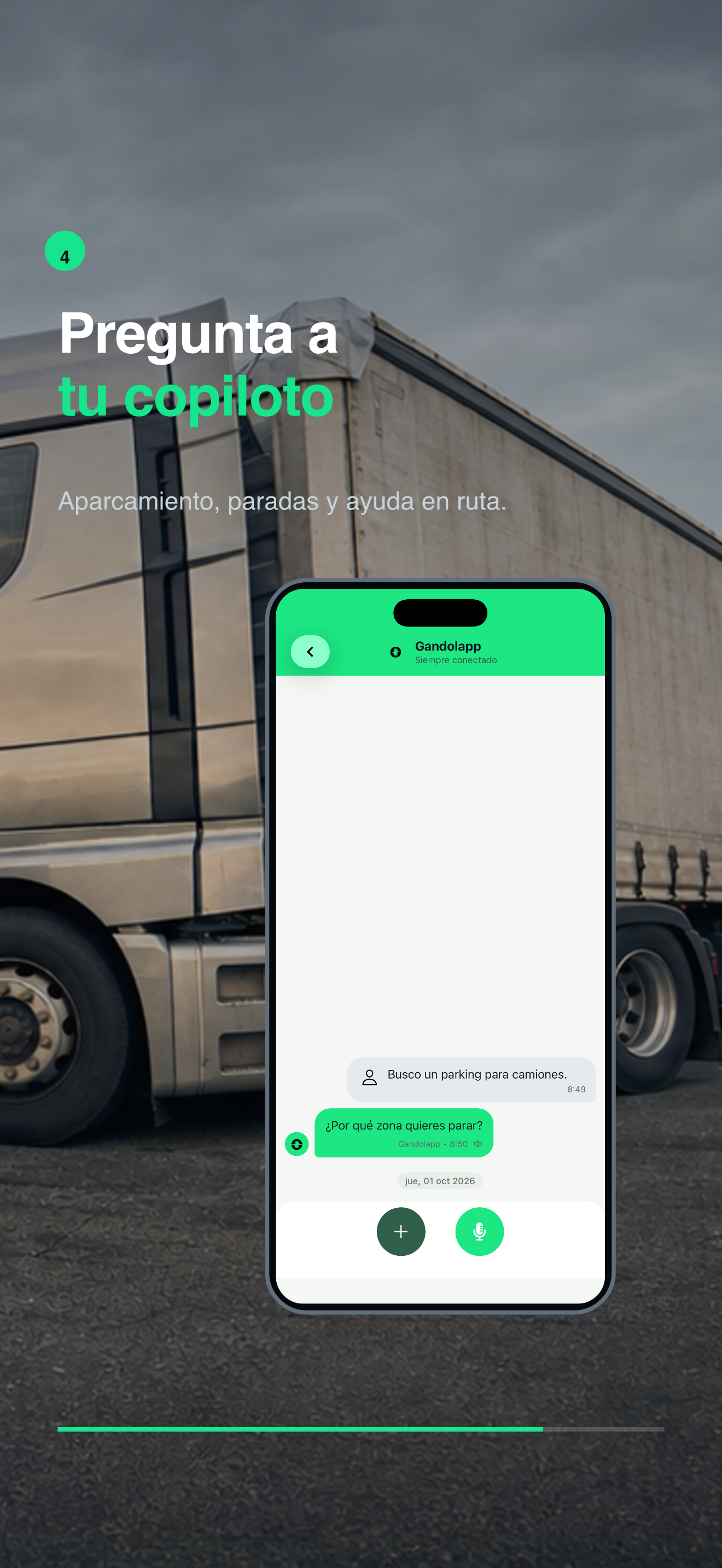 Pregunta a tu Copiloto - Aparcamiento, paradas y ayuda en ruta.